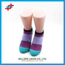 2015 new design Multi-Colored ankle cotton socks argyle